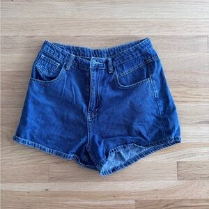 Blue Denim Women's Shorts